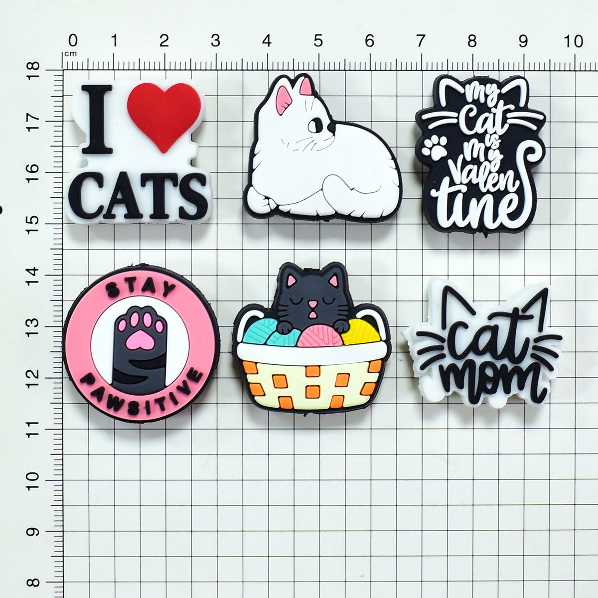 Kitten Shape Silicone Focus Beads