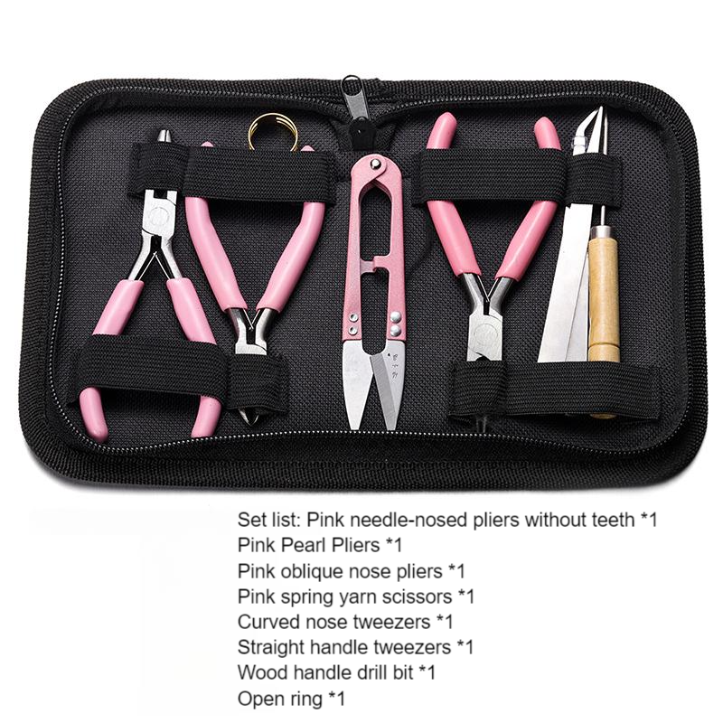 DIY handmade jewelry tool set pliers