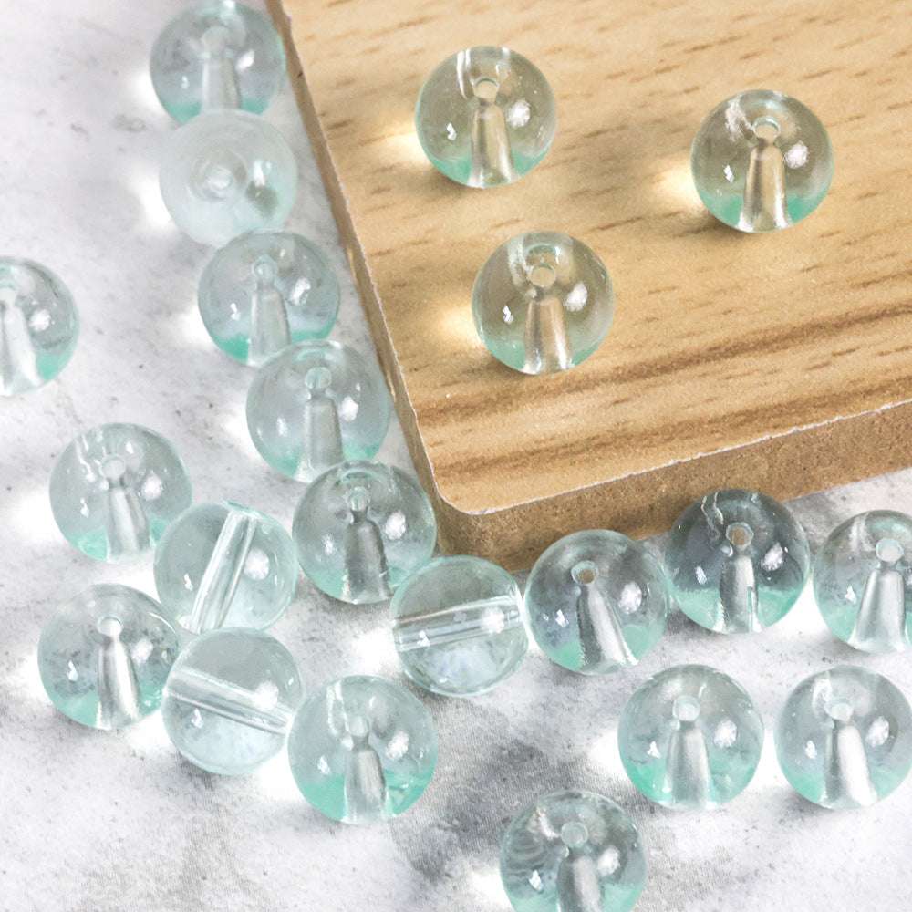 New Chinese Ancient Style Colored Glaze glass beadable beads