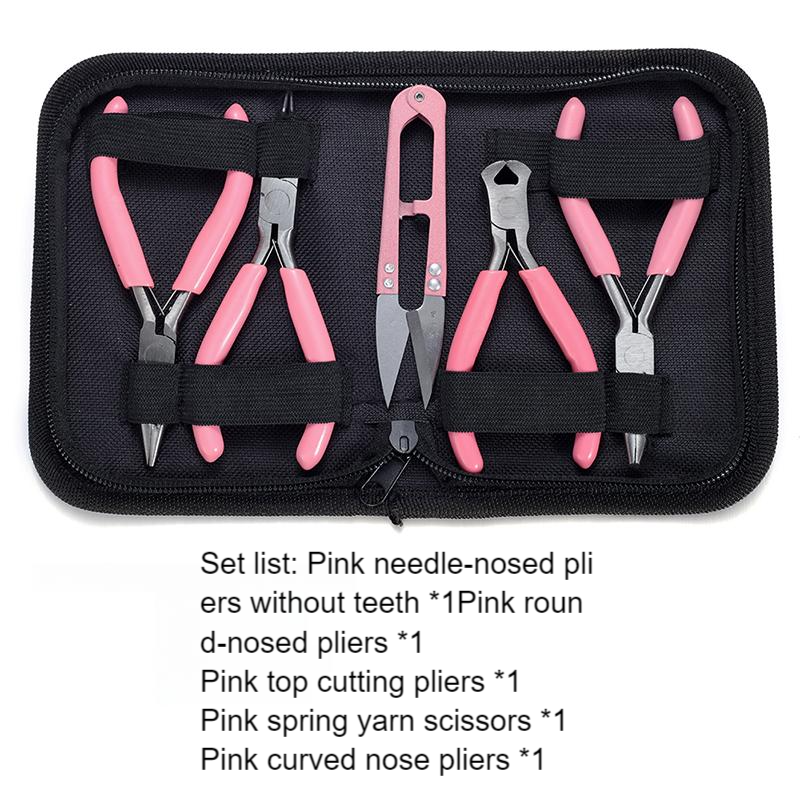 DIY handmade jewelry tool set pliers