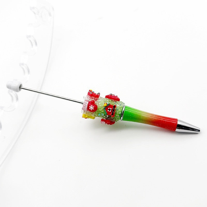 Christmas Sugar Beadable Pen