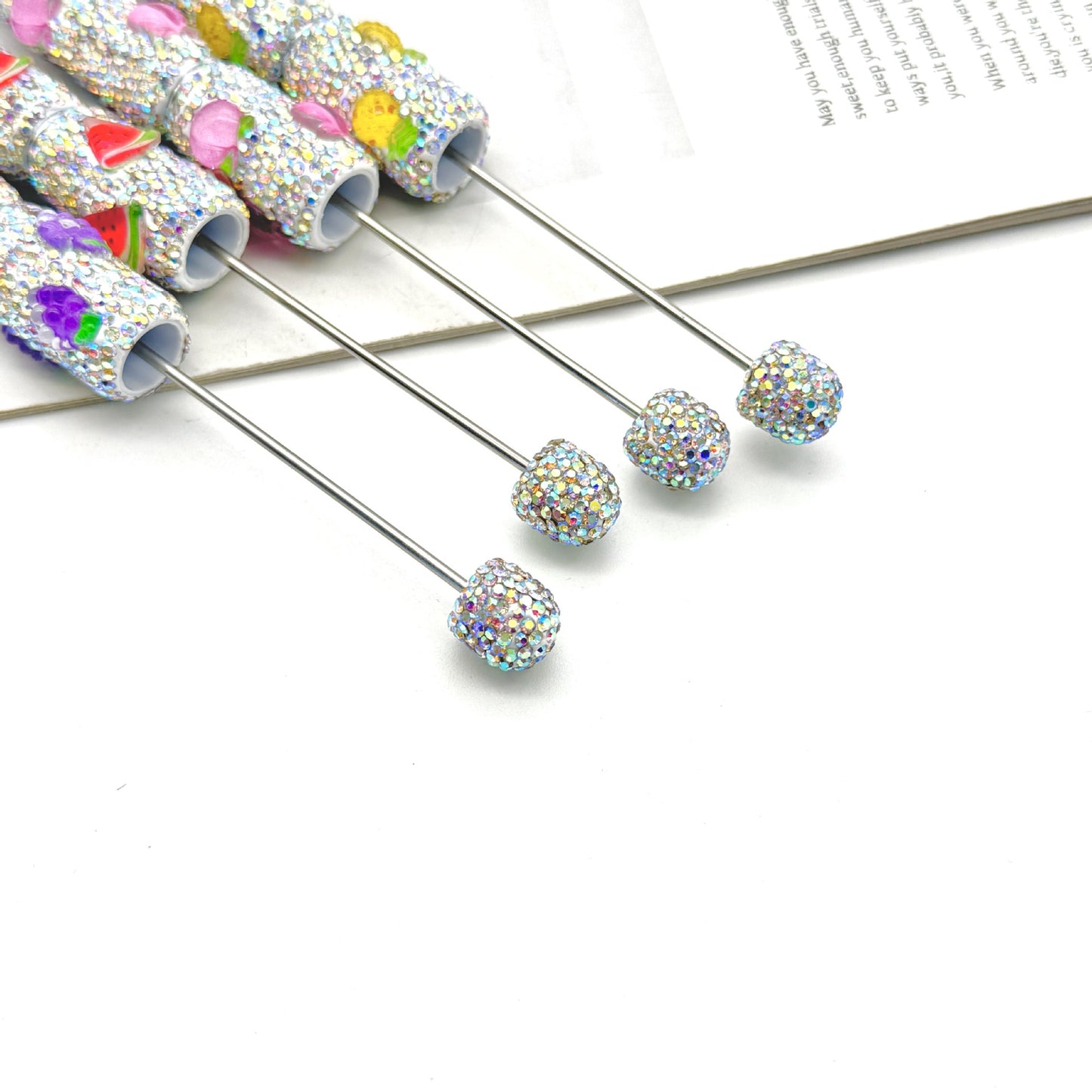 Fruit Full Drill Beaded Pen