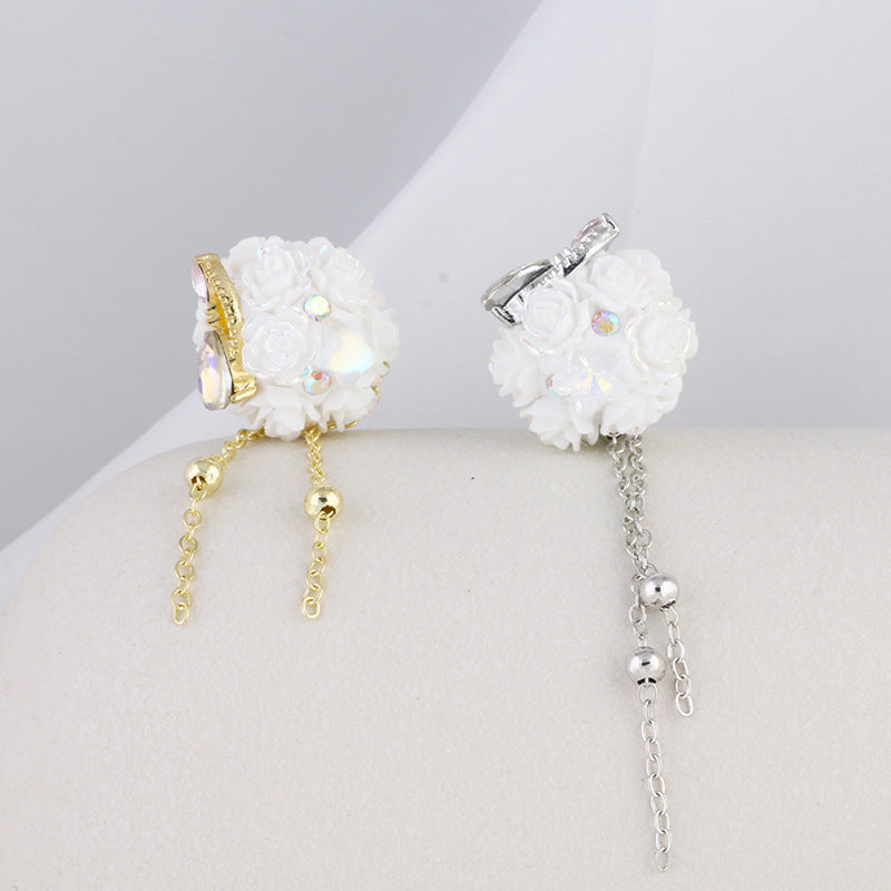 Flower Beads Tassel Flower Soft Clay Drill Ball