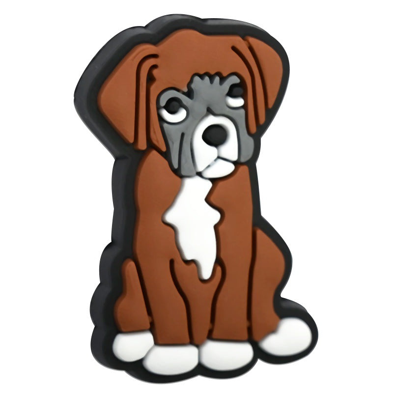 Dog Shape Silicone Focus Beads