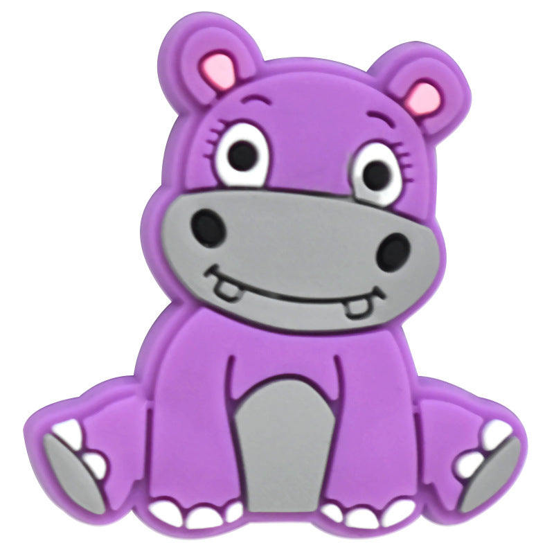 Cute Animal Series Silicone Focal Beads Silicone Focal Beads