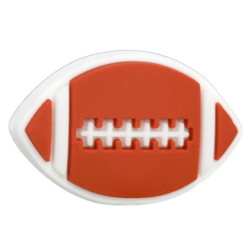 Cartoon Sports Series Silicone Focus Beads