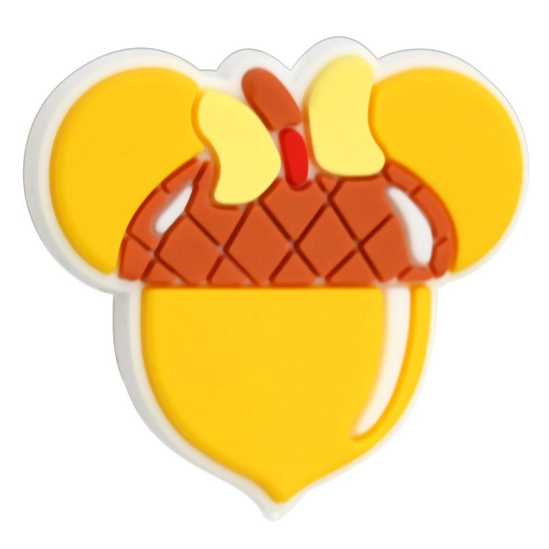 Cute Mickey Head Fun Cartoon Silicone Focus Beads