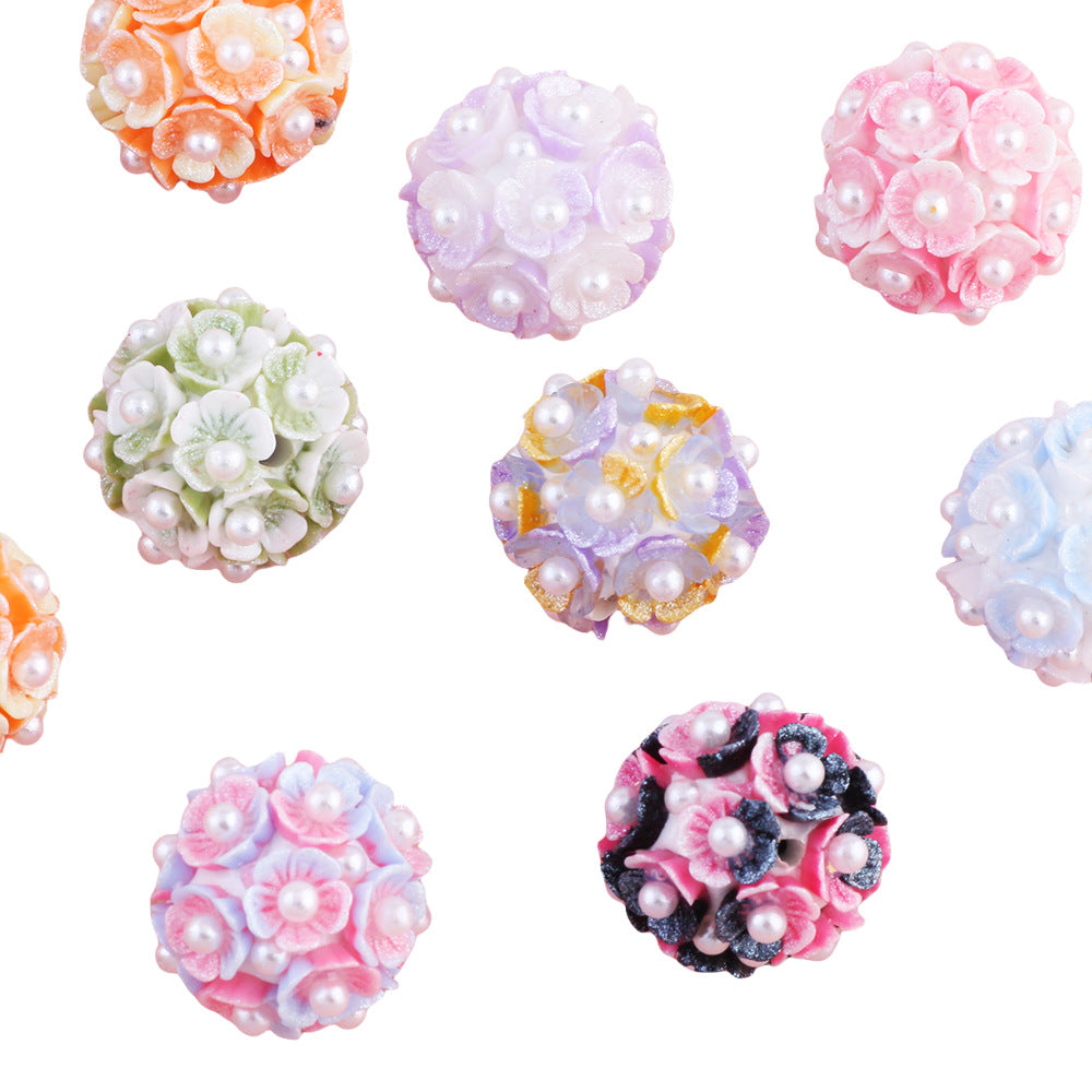 Luminous Five-Petal Flower Pearl Flower Heart Flower Ball