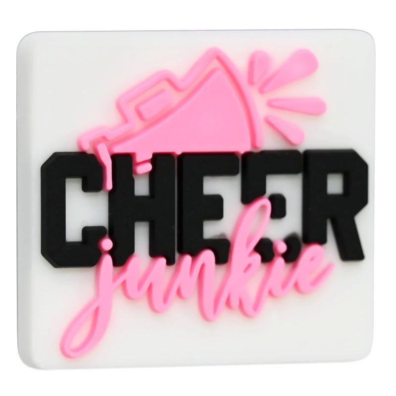 Cheerleading Series Silicone Focus Beads