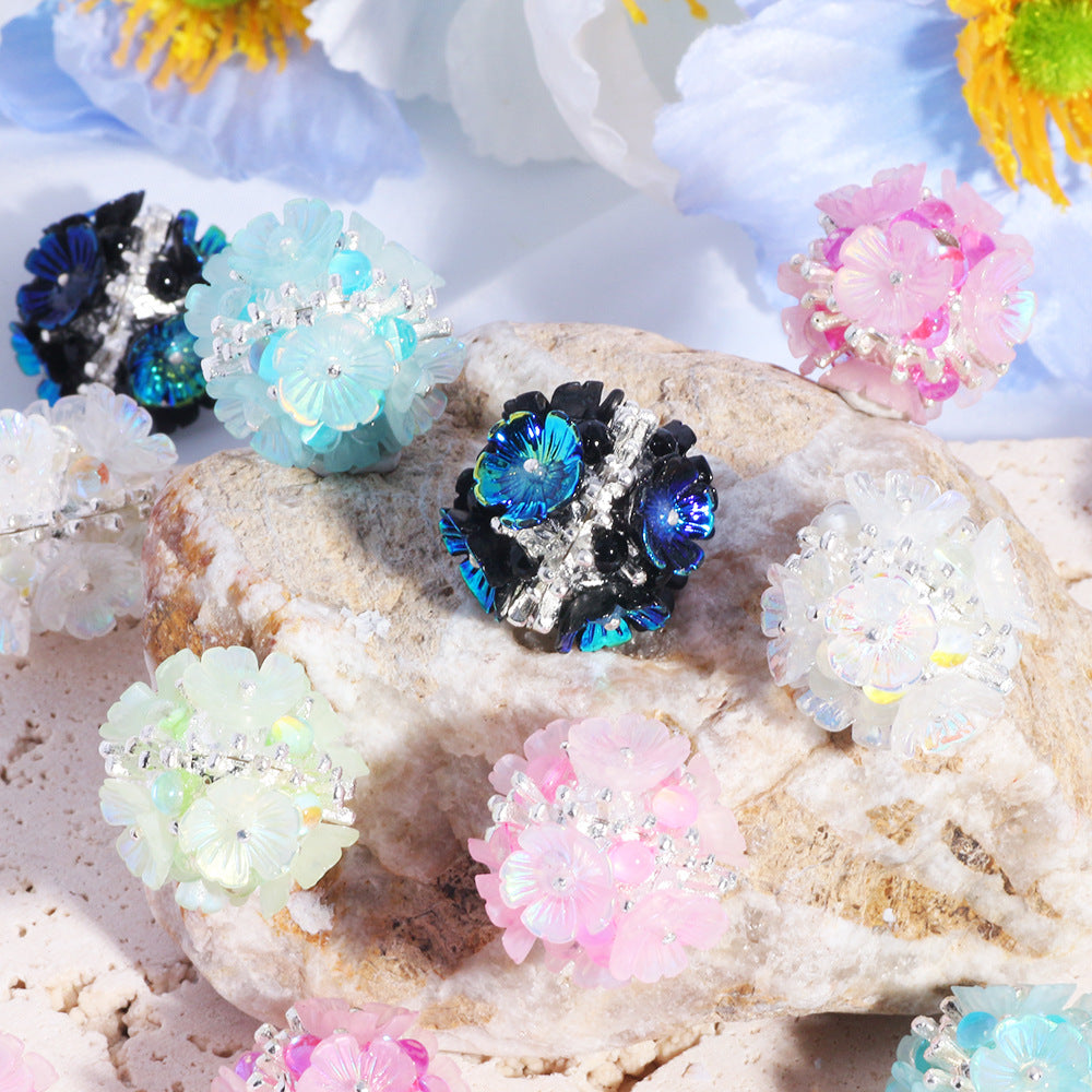 Alloy Flower Beads