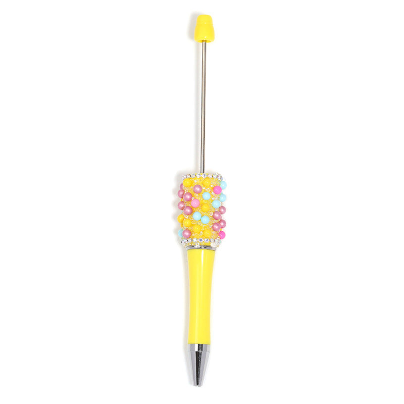 Colorful Stringed Pearls Pen