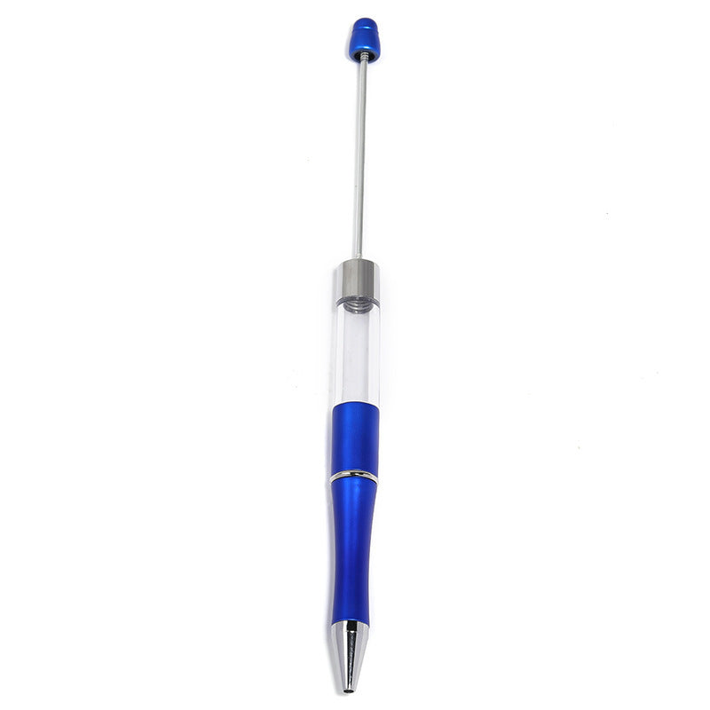 Multicolor Empty Tube Beaded Pen