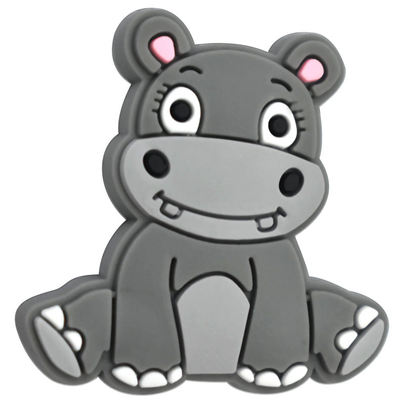 Cute Animal Series Silicone Focal Beads Silicone Focal Beads