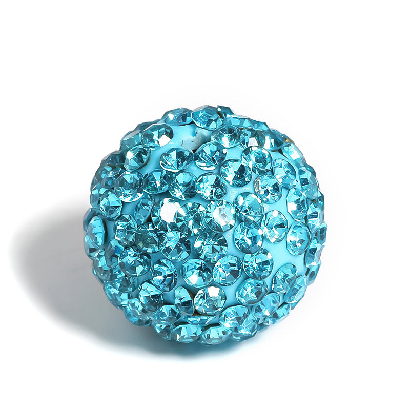 Clay Gypsophila Drill Ball Colorful Rhinestone Beads