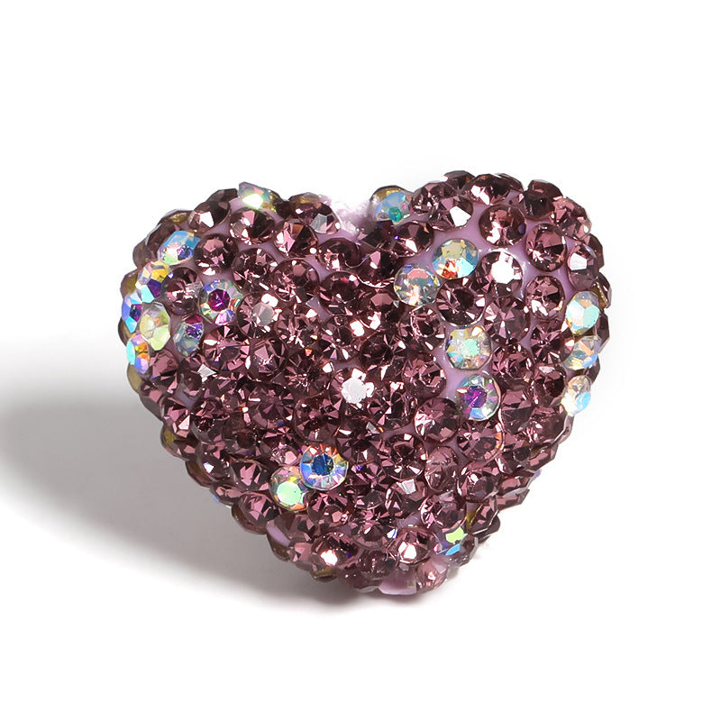 Clay Gypsophila Drill Ball Colorful Rhinestone Beads