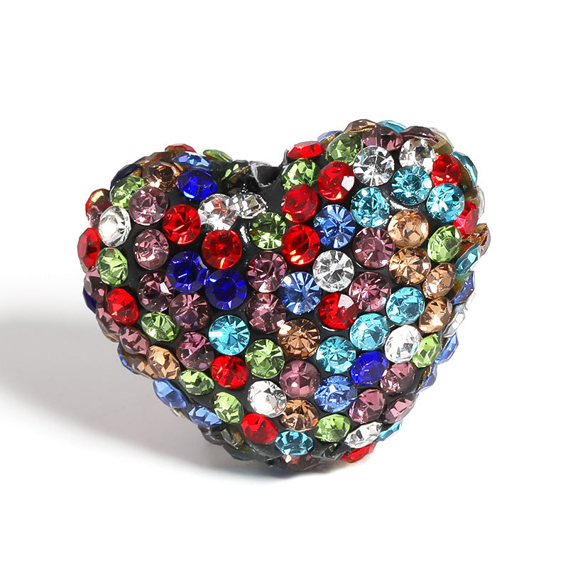 Clay Gypsophila Drill Ball Colorful Rhinestone Beads
