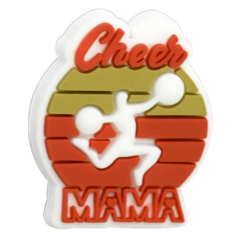 Cheerleading Series Silicone Focus Beads