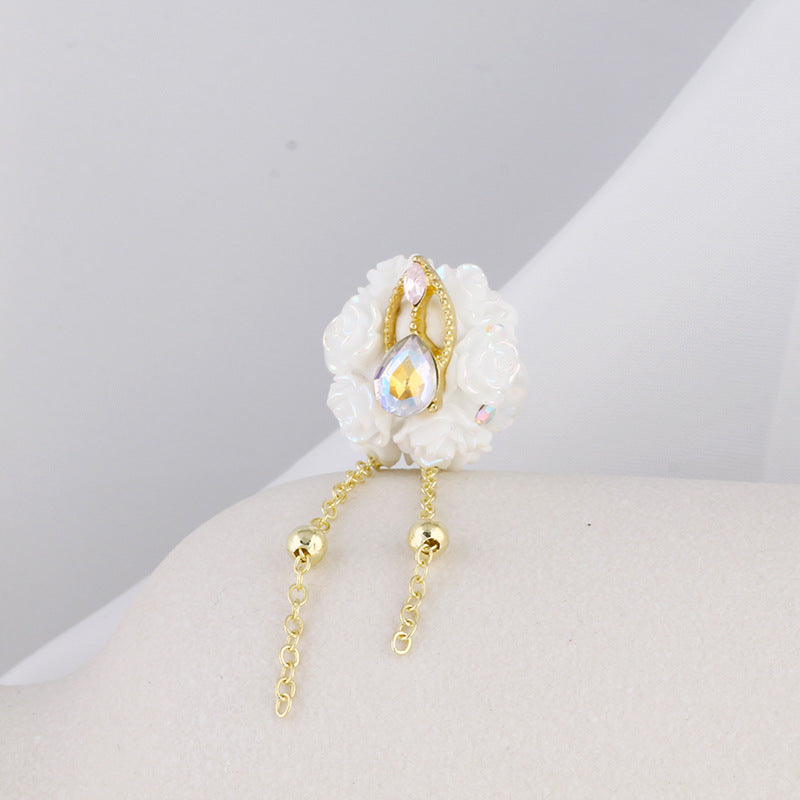 Flower Beads Tassel Flower Soft Clay Drill Ball