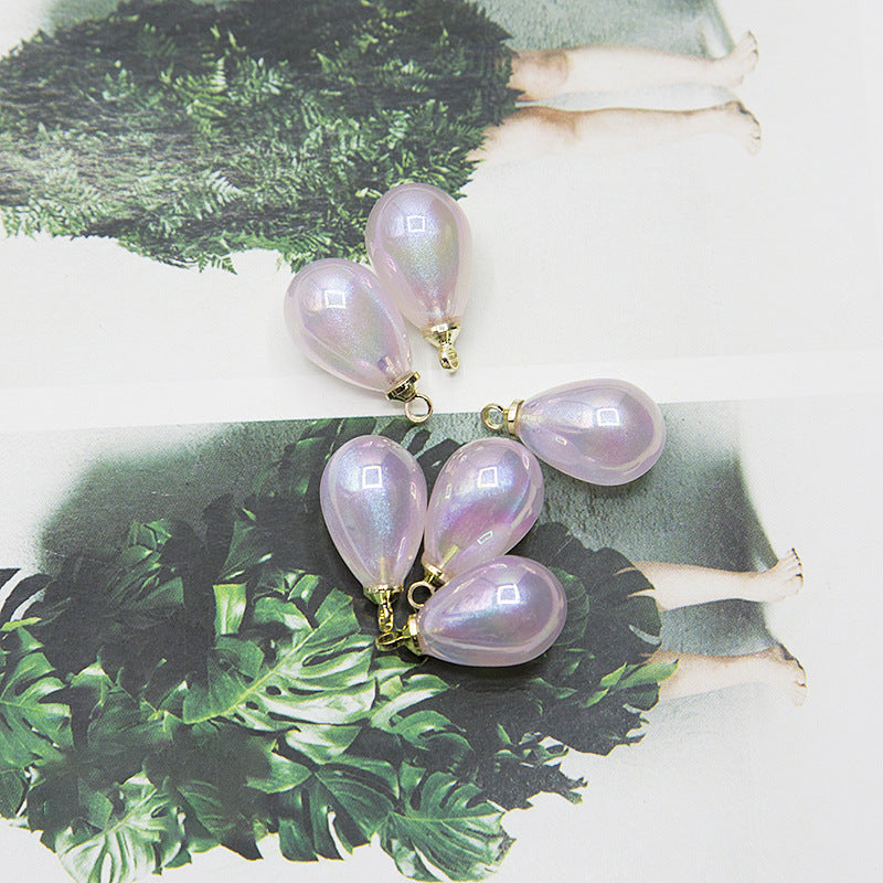 Mermaid Pearl Water Drop Pendant Manufacturer Wholesale Ancient Style Hair Accessories Earrings Accessories Clothing Accessories Earrings Pendants diy Decor