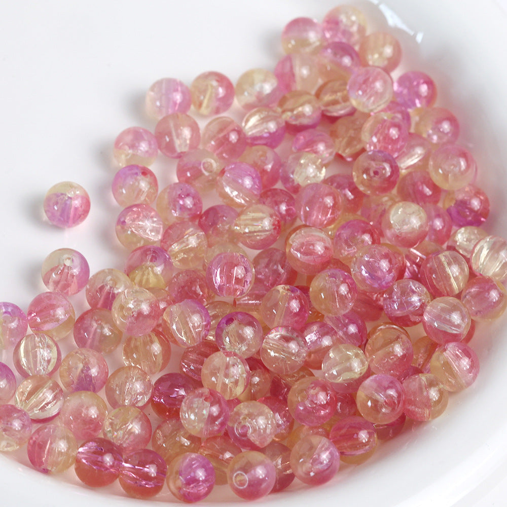 10mm Jade Fragment Glass Beads
