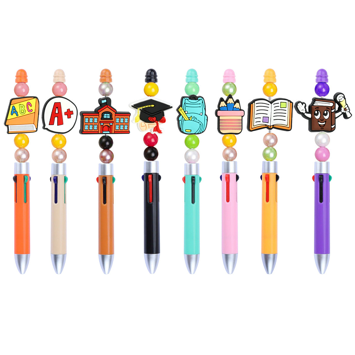 Back-to-School Season Silicone Focus Beads