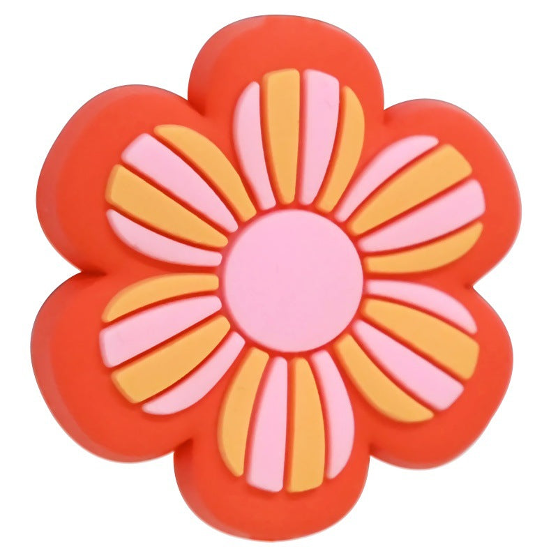High-Value Flower Series Silicone Focus Beads