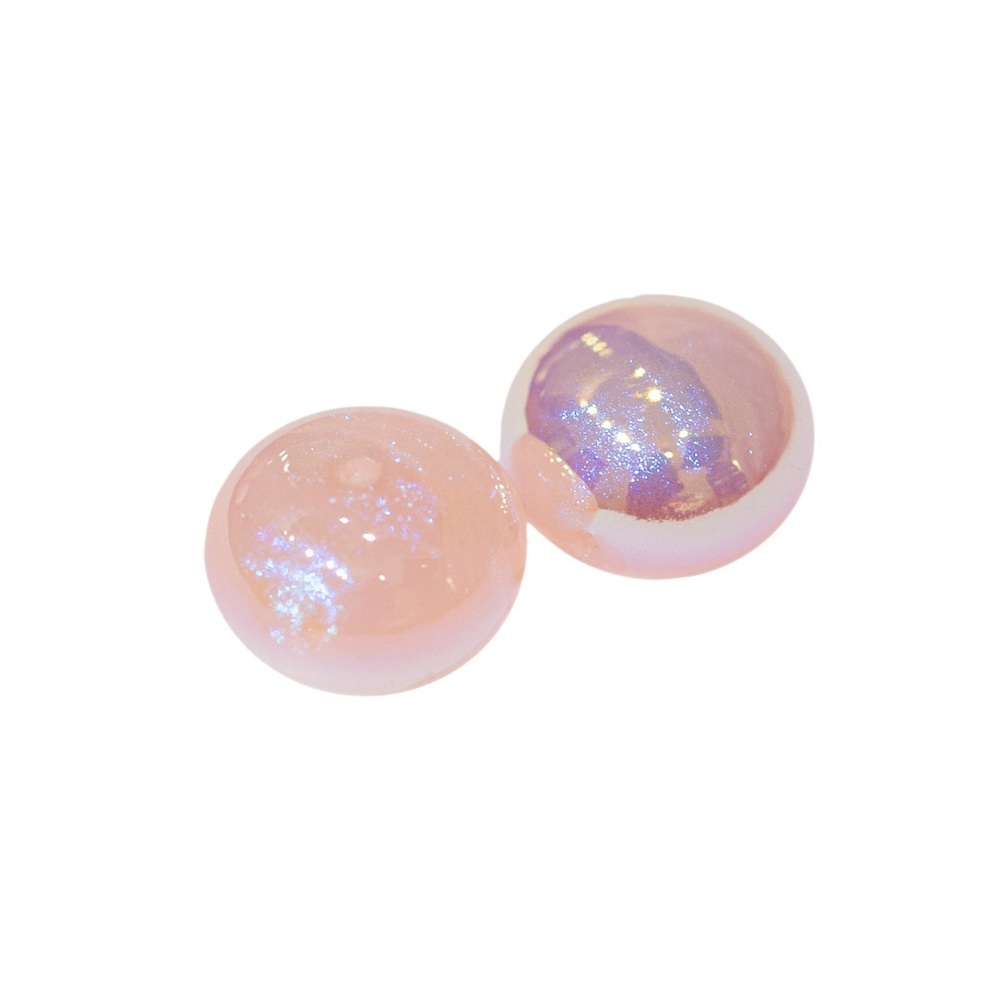 Mermaid Princess Earrings Bead Accessories Single Hole Bun Beads