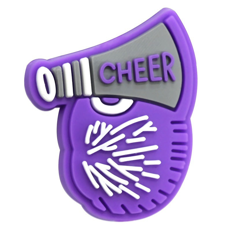 Cheerleading Series Silicone Focus Beads