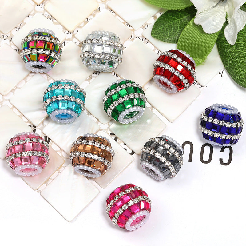 Lantern Drill Ball Beads