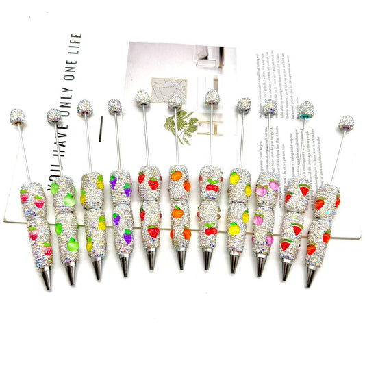 Fruit Full Drill Beaded Pen