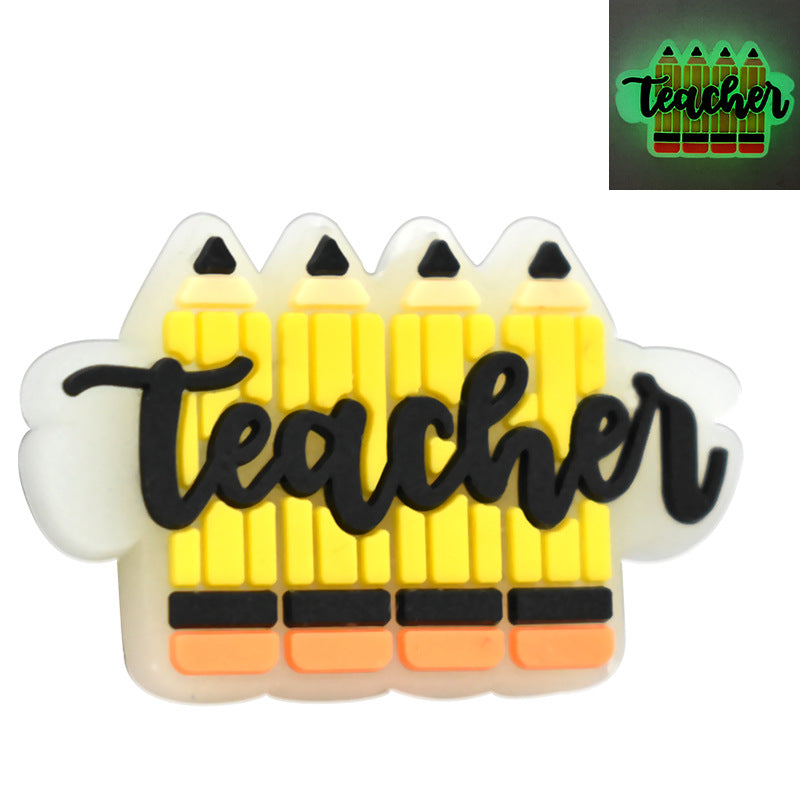 Cartoon Fluorescent Series Silicone Focus Beads Silicone Focus Beads