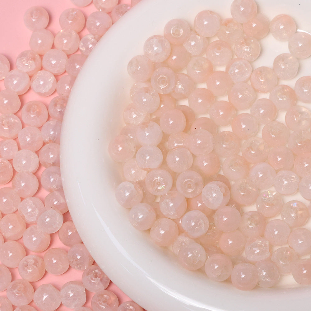 10mm Jade Fragment Glass Beads