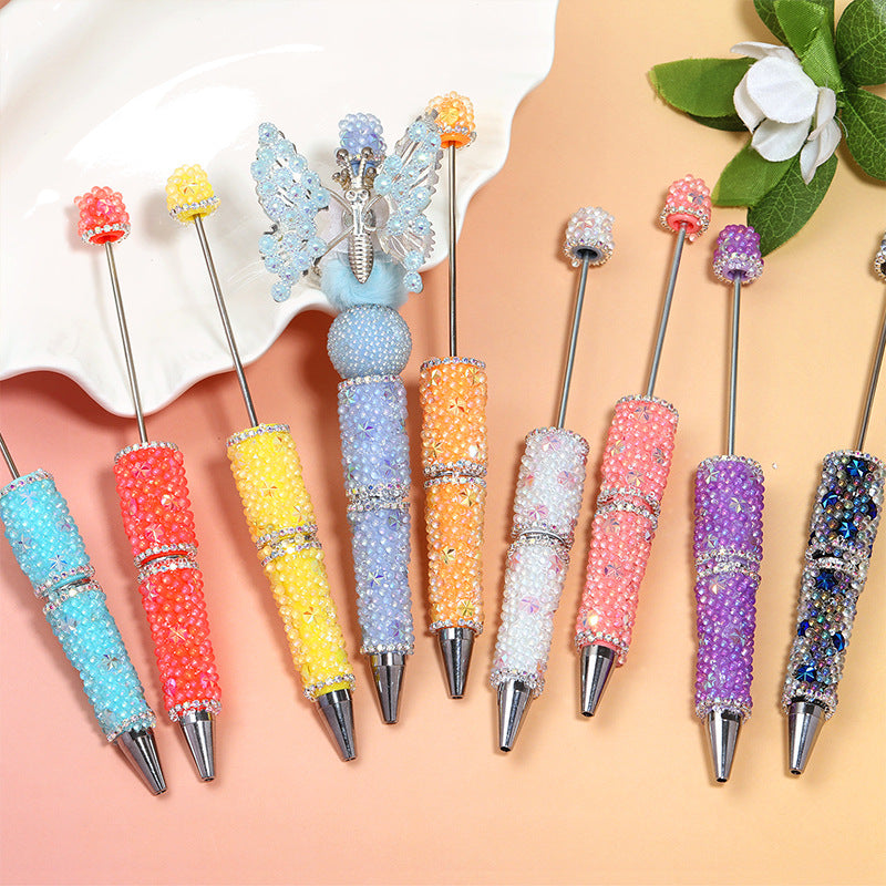Luminous Full Diamond Beaded Pen