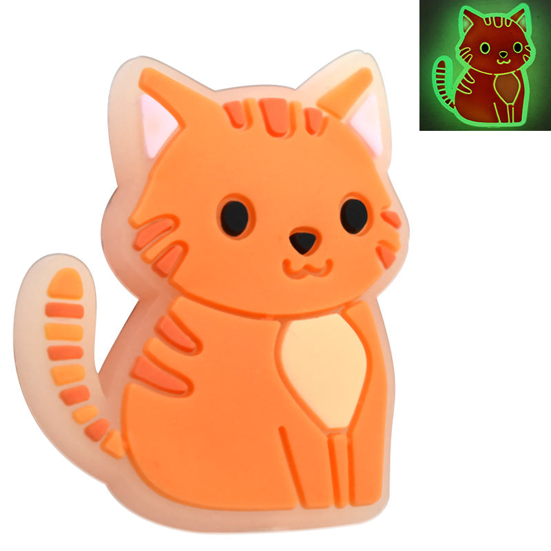 Cartoon Fluorescent Series Silicone Focus Beads Silicone Focus Beads