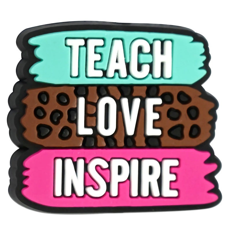 Back-to-School Student Stationery Series Silicone Focal Beads