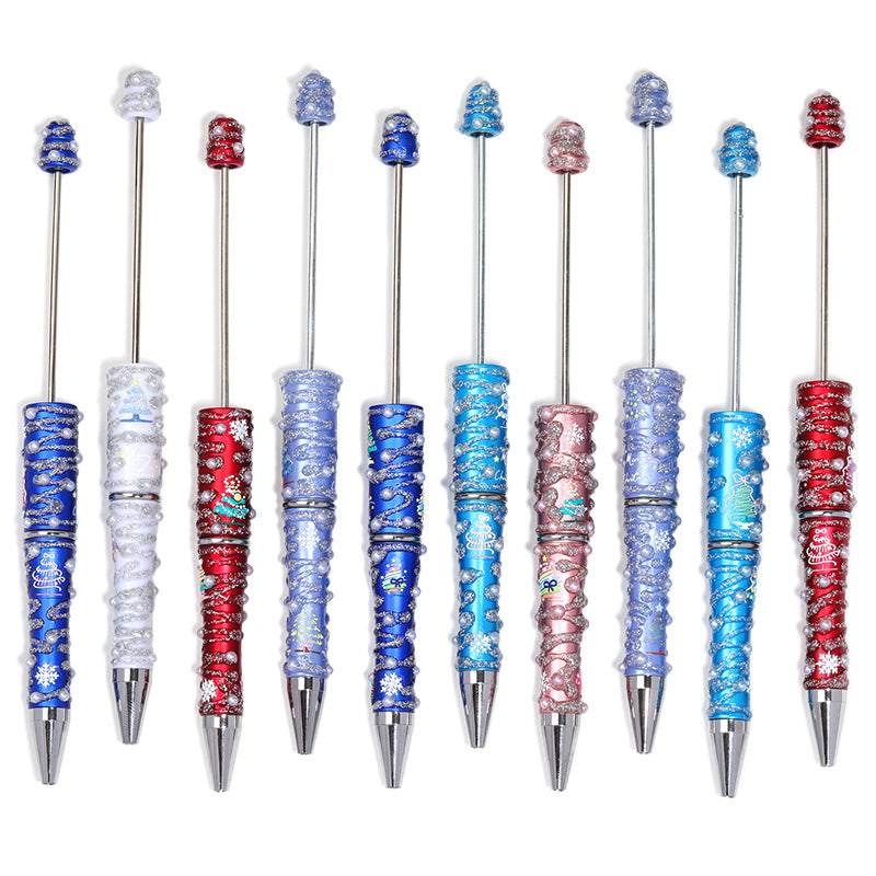 Christmas Fine Glitter Pearl Christmas Painting Bead Pen