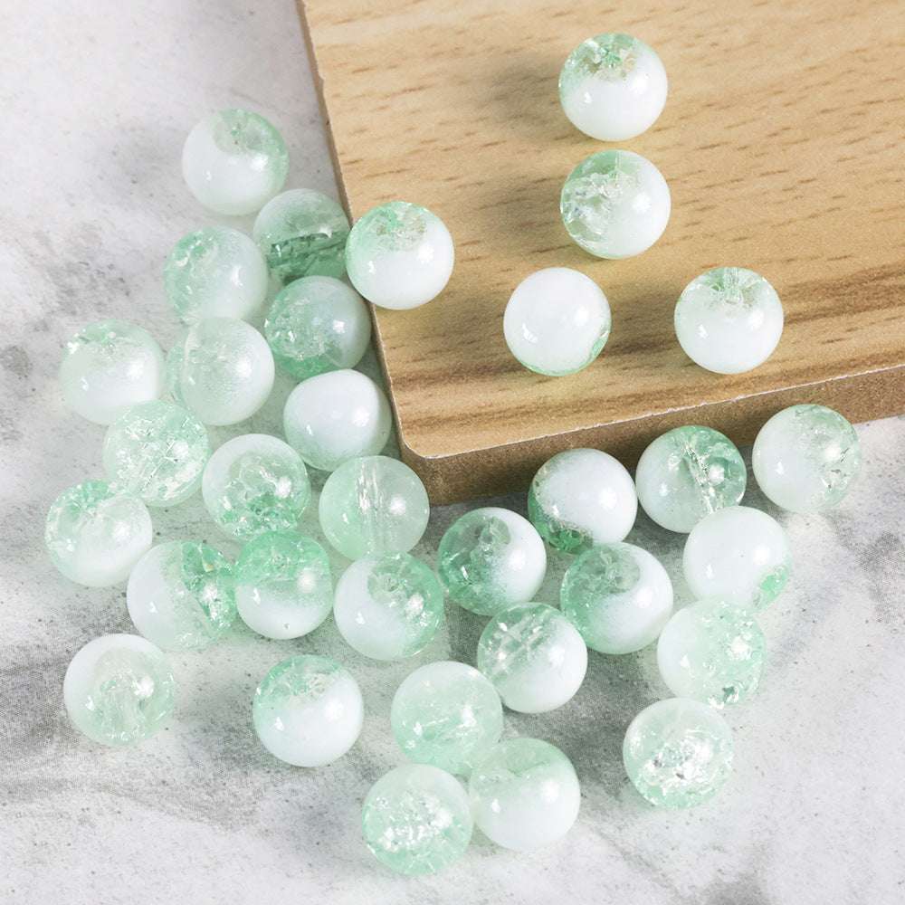 New Chinese Ancient Style Colored Glaze glass beadable beads