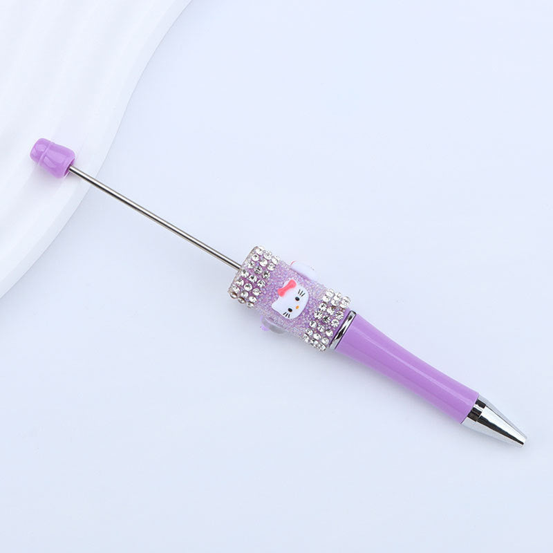 Gypsophila KT Cat Beaded Pen