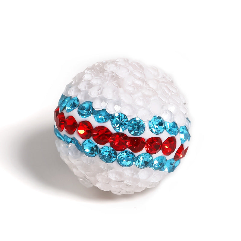 Clay Gypsophila Drill Ball Colorful Rhinestone Beads
