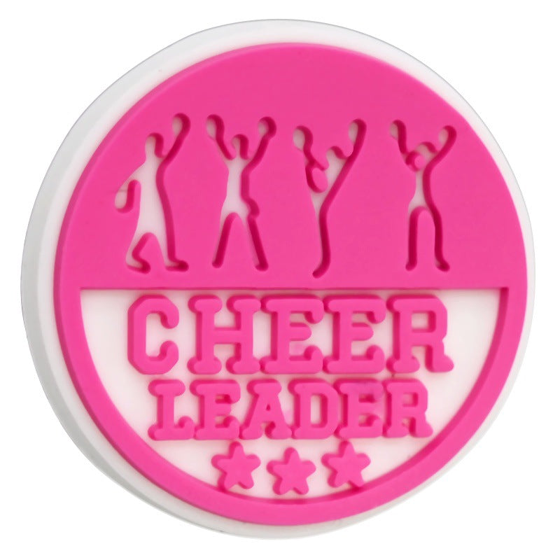 Cheerleading Series Silicone Focus Beads