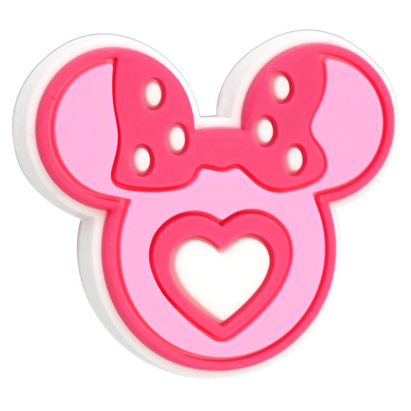 Cute Mickey Head Fun Cartoon Silicone Focus Beads