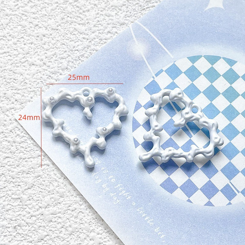 1 pc Alloy Heart Butterfly Cloud Moon Pendant