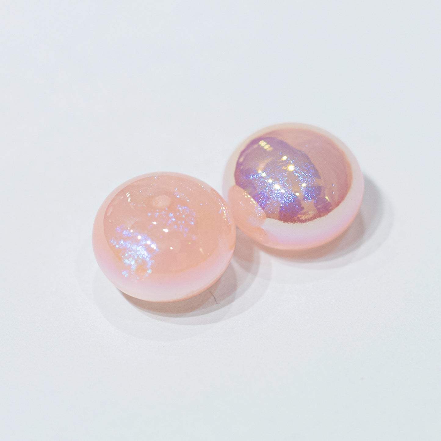 Mermaid Princess Earrings Bead Accessories Single Hole Bun Beads