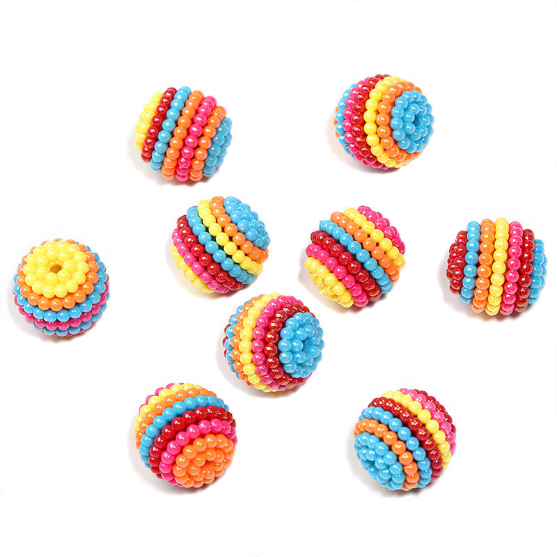 Colorful Round Beads Acrylic beads