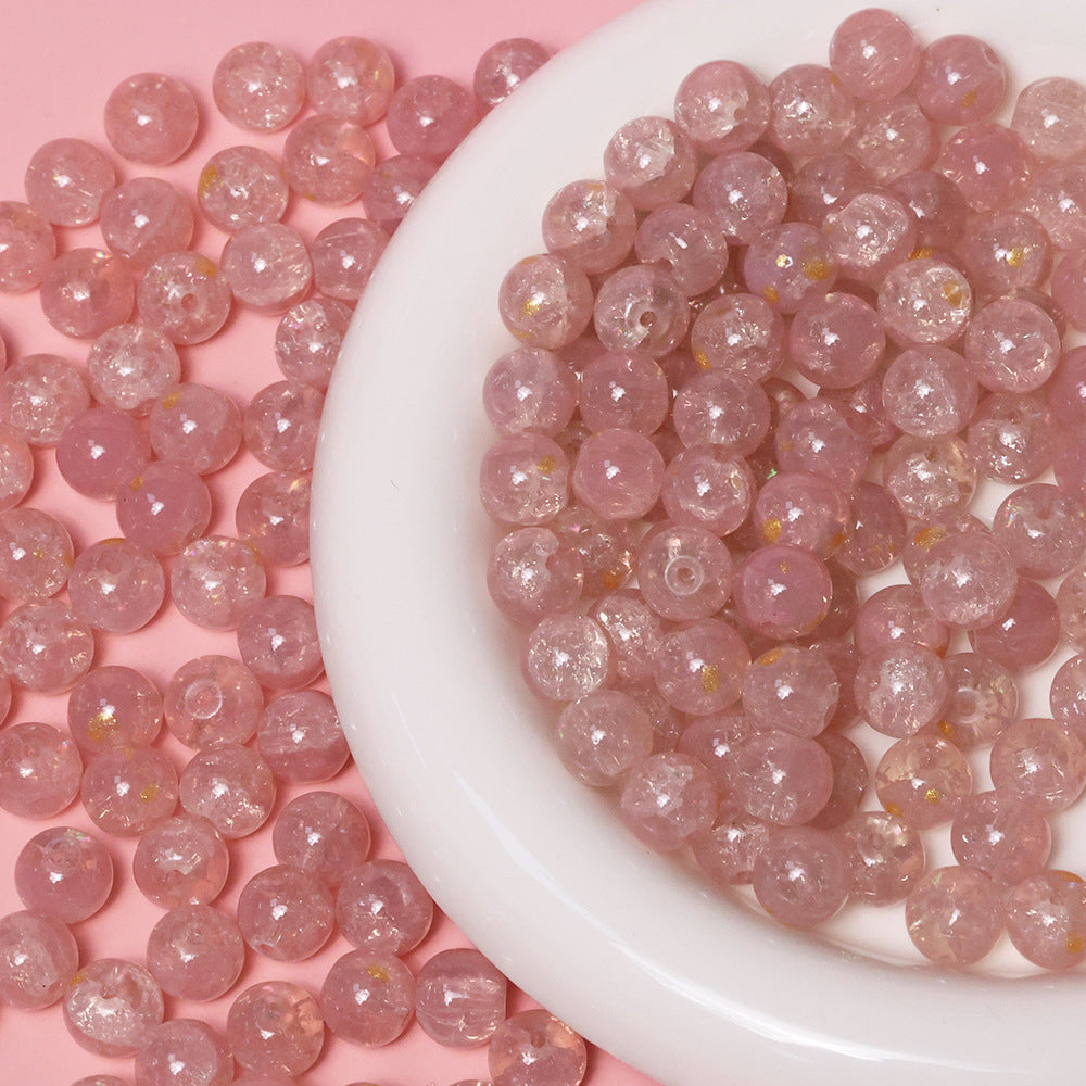 10mm Jade Fragment Glass Beads