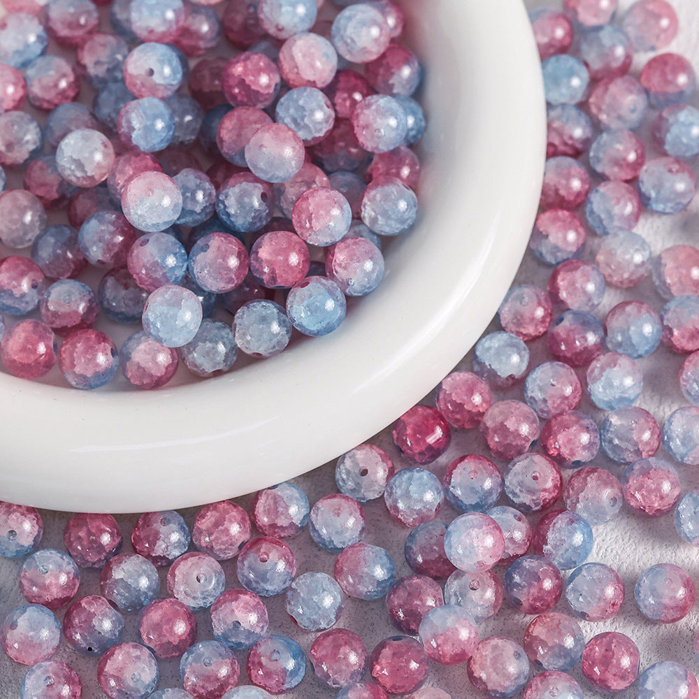 10mm Jade Fragment Glass Beads