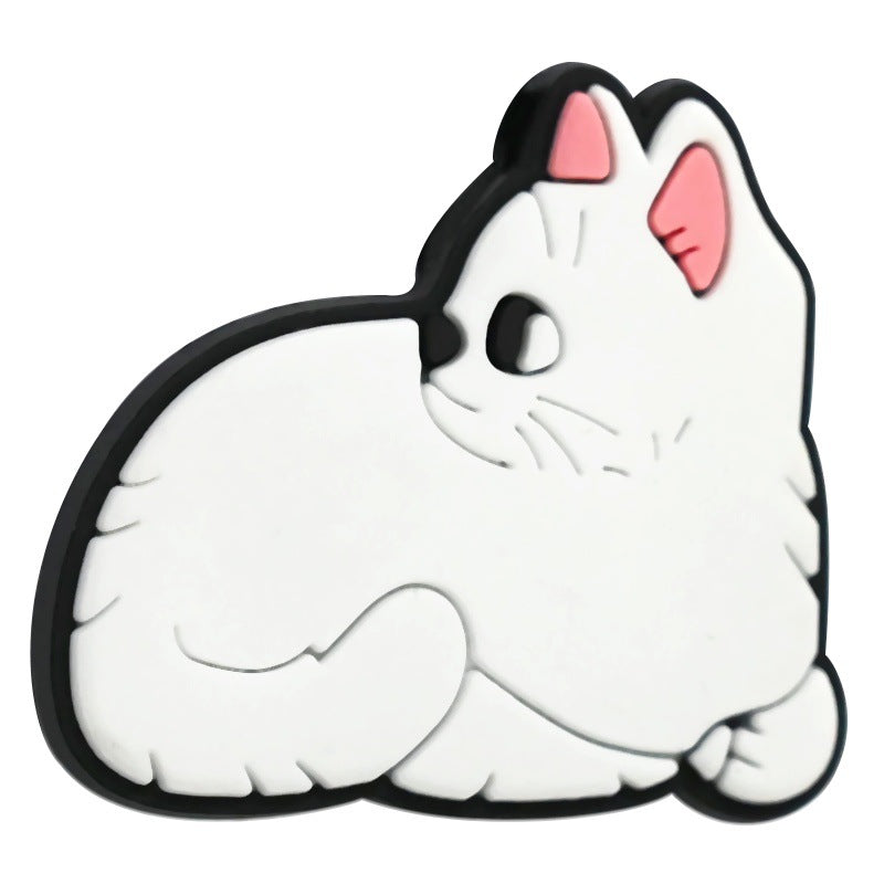 Kitten Shape Silicone Focus Beads