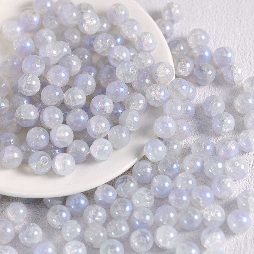 10mm Jade Fragment Glass Beads