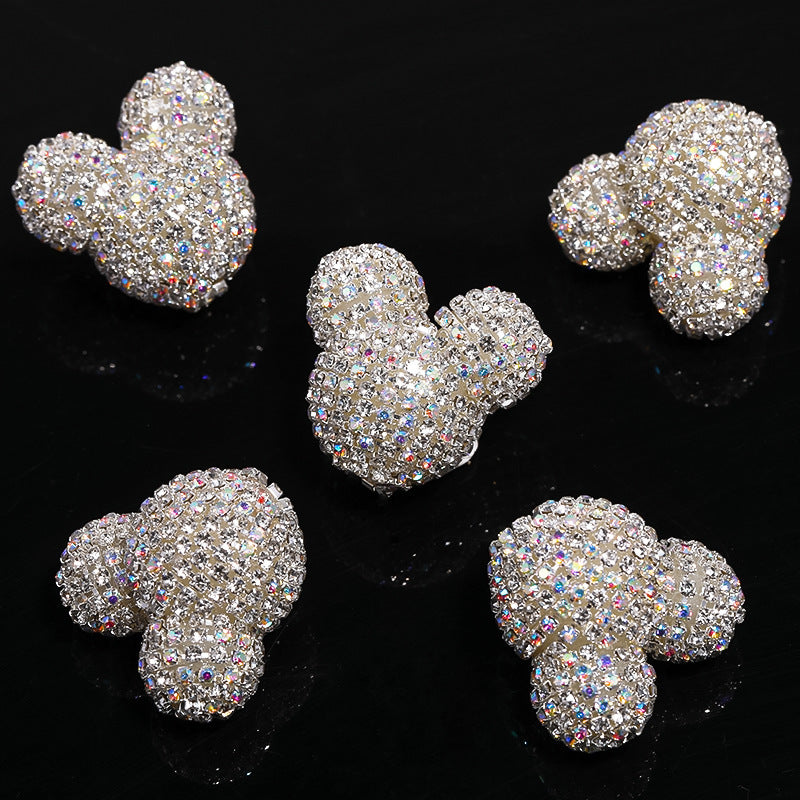 Acrylic Straight Hole Beads Beads