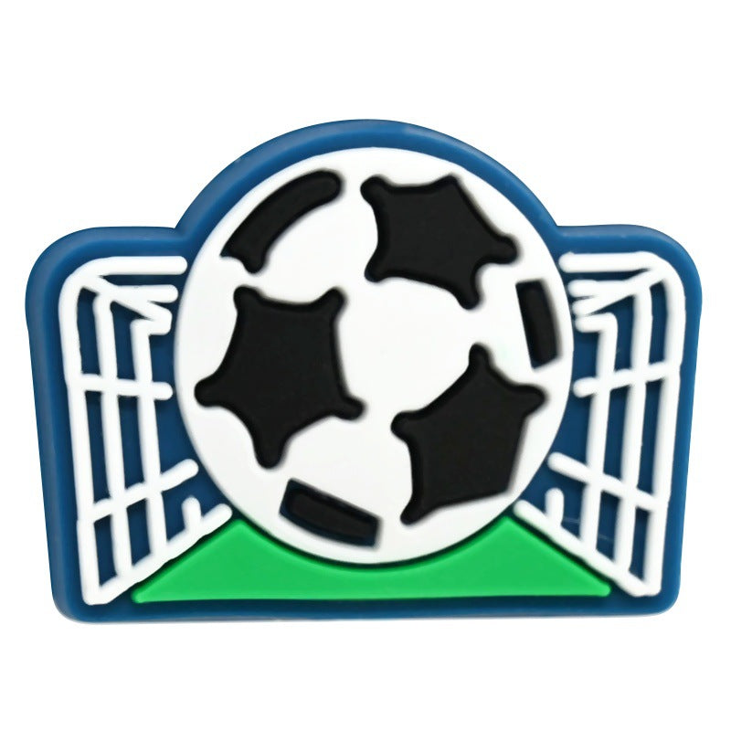 Cartoon Sports Series Silicone Focus Beads